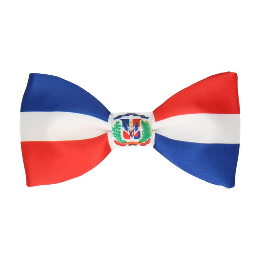 Dominican Republic Flag Bow Tie - Bow Tie with Free UK Delivery - Mrs Bow Tie