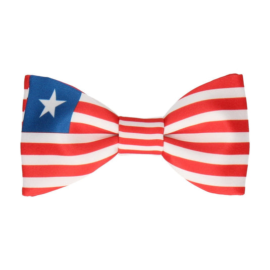Liberia Flag Bow Tie - Bow Tie with Free UK Delivery - Mrs Bow Tie