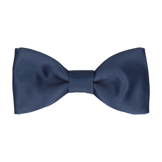 Plain Solid Navy Blue Bow Tie - Bow Tie with Free UK Delivery - Mrs Bow Tie