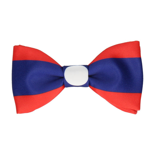 Laos Flag Bow Tie - Bow Tie with Free UK Delivery - Mrs Bow Tie