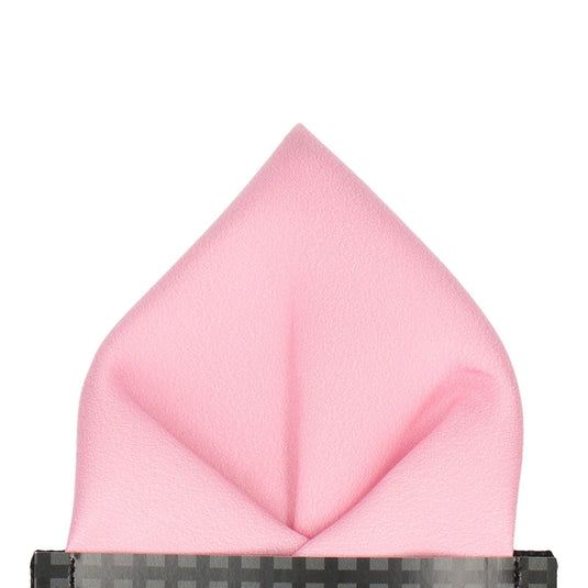 Plain Solid Pink Pocket Square - Pocket Square with Free UK Delivery - Mrs Bow Tie
