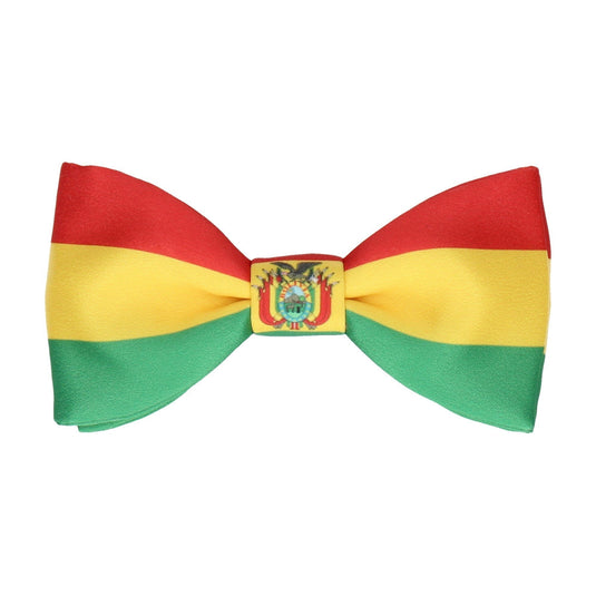 Bolivia Flag Bow Tie - Bow Tie with Free UK Delivery - Mrs Bow Tie