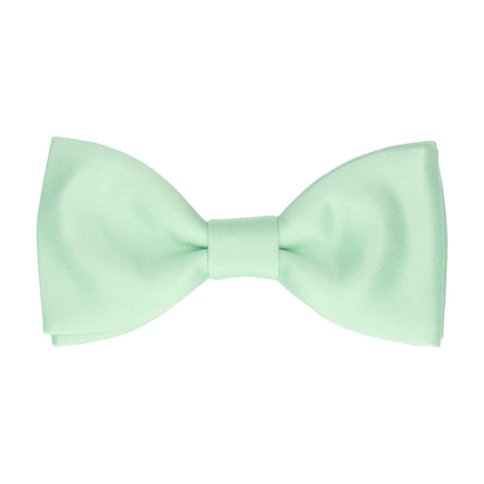 Plain Solid Mint Green Bow Tie - Bow Tie with Free UK Delivery - Mrs Bow Tie