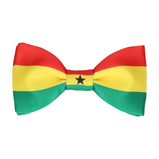 Ghana Flag Bow Tie - Bow Tie with Free UK Delivery - Mrs Bow Tie
