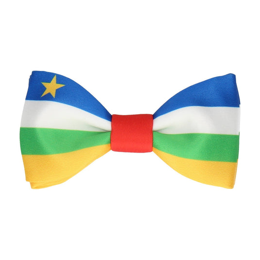 Central African Republic Flag Bow Tie - Bow Tie with Free UK Delivery - Mrs Bow Tie