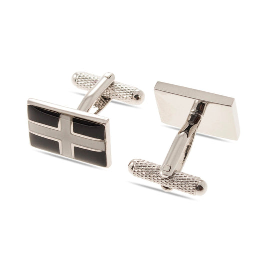 Cornish Flag Cufflinks - Cufflinks with Free UK Delivery - Mrs Bow Tie