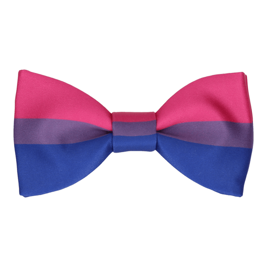 Bisexual Pride Flag Bow Tie - Bow Tie with Free UK Delivery - Mrs Bow Tie