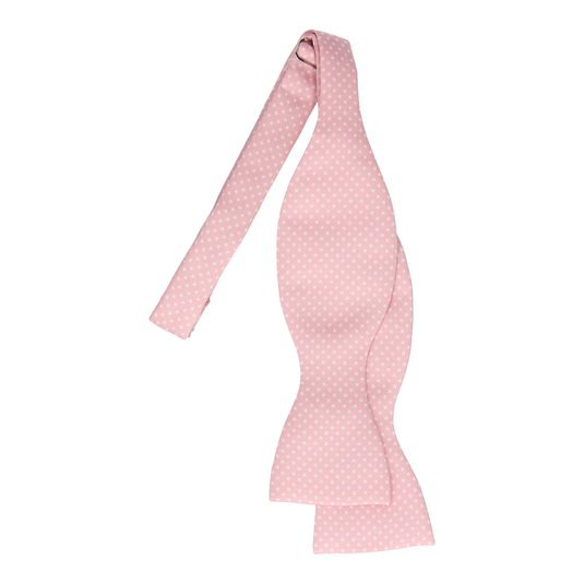 Cherry Blossom Pink Tiny Dots Bow Tie - Bow Tie with Free UK Delivery - Mrs Bow Tie