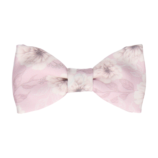 Light Orchid Pink Wedding Floral Bow Tie - Bow Tie with Free UK Delivery - Mrs Bow Tie