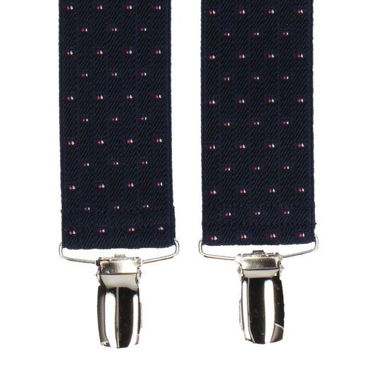 Upwood in Navy Blue Braces - Braces with Free UK Delivery - Mrs Bow Tie