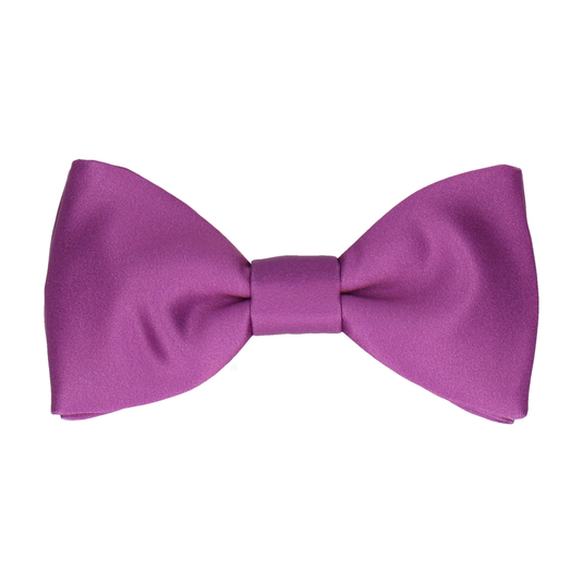 Plain Solid Orchid Purple Bow Tie - Bow Tie with Free UK Delivery - Mrs Bow Tie
