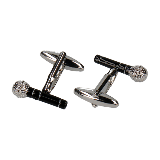 Microphone Cufflinks - Cufflinks with Free UK Delivery - Mrs Bow Tie