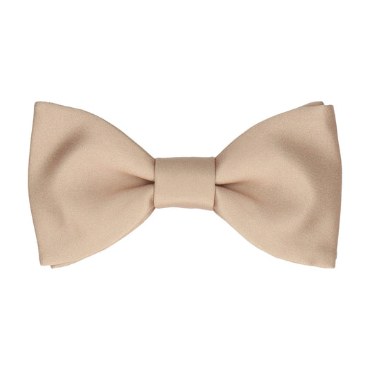 Plain Solid Luxe Taupe Bow Tie - Bow Tie with Free UK Delivery - Mrs Bow Tie