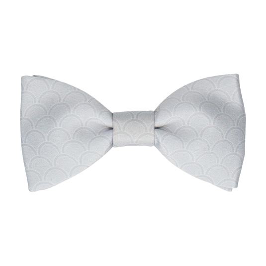 Platinum Grey Wedding Fans Bow Tie - Bow Tie with Free UK Delivery - Mrs Bow Tie