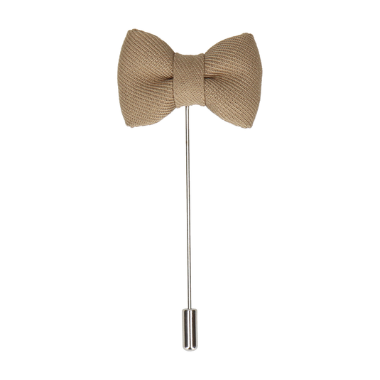 Gold Bow Tie Lapel Pin - Lapel Pin with Free UK Delivery - Mrs Bow Tie