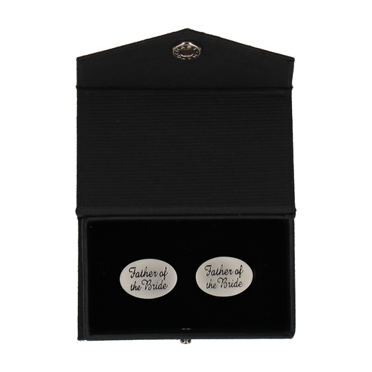 Father Of The Bride Cufflinks - Cufflinks with Free UK Delivery - Mrs Bow Tie