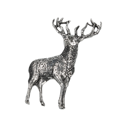 Standing Stag Lapel Pin - Lapel Pin with Free UK Delivery - Mrs Bow Tie