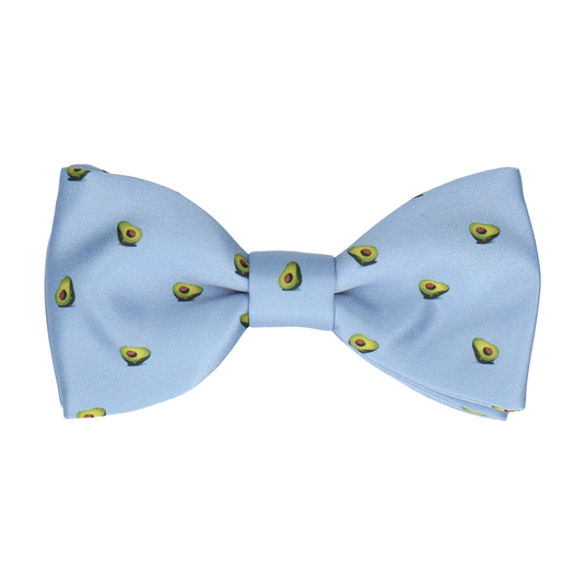 Steel Blue Avocado Bow Tie - Bow Tie with Free UK Delivery - Mrs Bow Tie