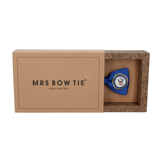 US Military Seal (U.S. Navy) Bow Tie - Bow Tie with Free UK Delivery - Mrs Bow Tie
