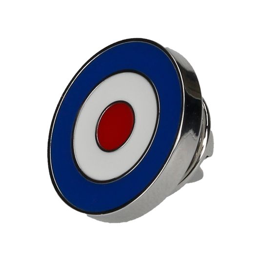 RAF Roundel Lapel Pin - Lapel Pin with Free UK Delivery - Mrs Bow Tie