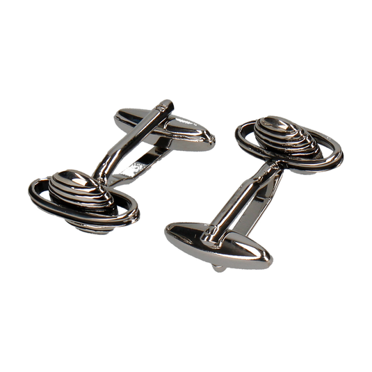 Saturn Cufflinks - Cufflinks with Free UK Delivery - Mrs Bow Tie
