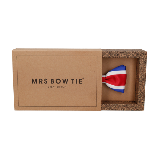 Costa Rica Flag Bow Tie - Bow Tie with Free UK Delivery - Mrs Bow Tie