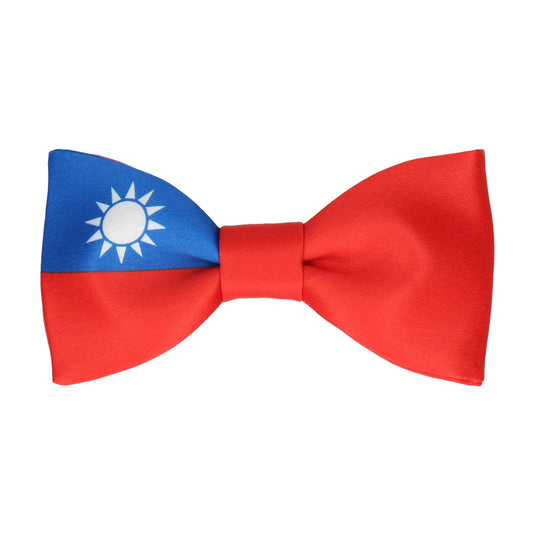 Taiwan Flag Bow Tie - Bow Tie with Free UK Delivery - Mrs Bow Tie