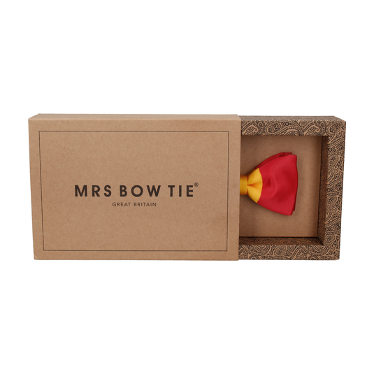 Romania Flag Bow Tie - Bow Tie with Free UK Delivery - Mrs Bow Tie