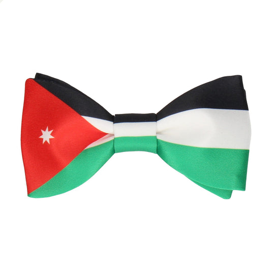 Jordan Flag Bow Tie - Bow Tie with Free UK Delivery - Mrs Bow Tie