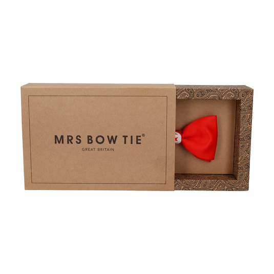Tunisia Flag Bow Tie - Bow Tie with Free UK Delivery - Mrs Bow Tie