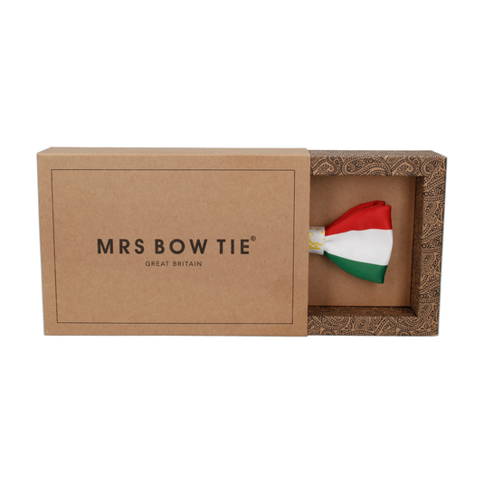 Tajikistan Flag Bow Tie - Bow Tie with Free UK Delivery - Mrs Bow Tie
