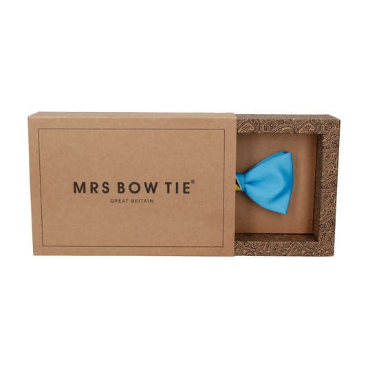 St Lucia Flag Bow Tie - Bow Tie with Free UK Delivery - Mrs Bow Tie