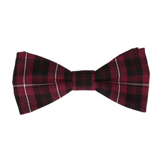 Red 'Cameron of Lockeil' Tartan Bow Tie - Bow Tie with Free UK Delivery - Mrs Bow Tie