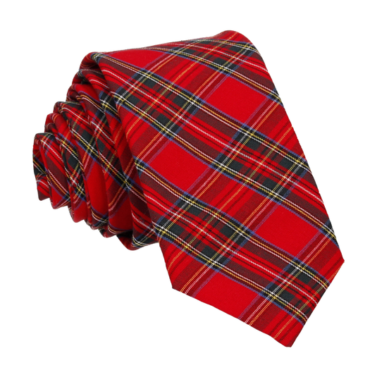 Royal Stewart Tartan Tie - Tie with Free UK Delivery - Mrs Bow Tie