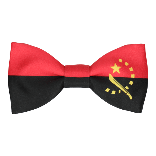 Angola Flag Bow Tie - Bow Tie with Free UK Delivery - Mrs Bow Tie