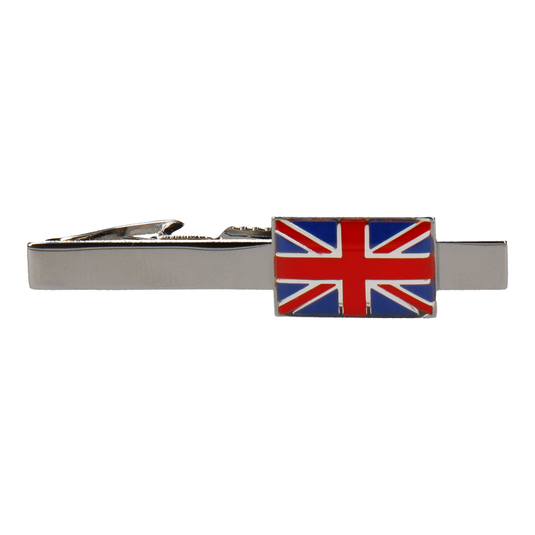 The Union Jack Tie Bar - Tie Bar with Free UK Delivery - Mrs Bow Tie