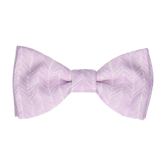 Lilac Boho Chevron Bow Tie - Bow Tie with Free UK Delivery - Mrs Bow Tie