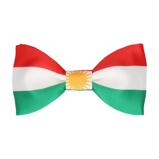 Kurdistan Flag Bow Tie - Bow Tie with Free UK Delivery - Mrs Bow Tie
