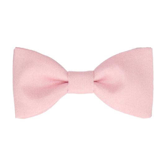 Baby Pink Faux Silk Bow Tie - Bow Tie with Free UK Delivery - Mrs Bow Tie