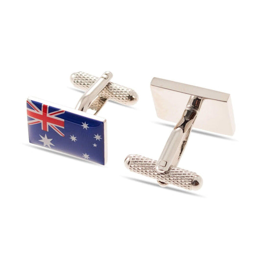 Australian Flag Cufflinks - Cufflinks with Free UK Delivery - Mrs Bow Tie