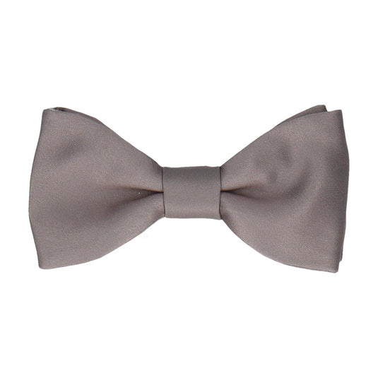 Plain Solid Thunder Grey Bow Tie - Bow Tie with Free UK Delivery - Mrs Bow Tie