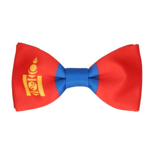 Mongolia Flag Bow Tie - Bow Tie with Free UK Delivery - Mrs Bow Tie