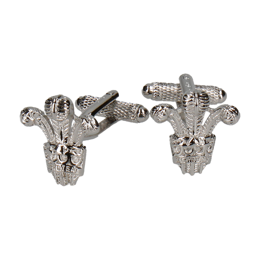 Prince of Wales Cufflinks - Cufflinks with Free UK Delivery - Mrs Bow Tie