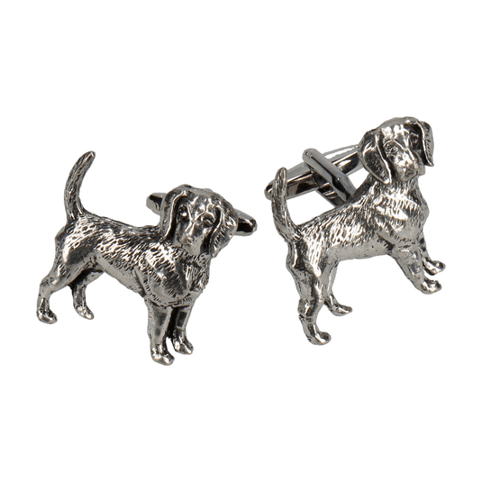 Beagles Cufflinks - Cufflinks with Free UK Delivery - Mrs Bow Tie
